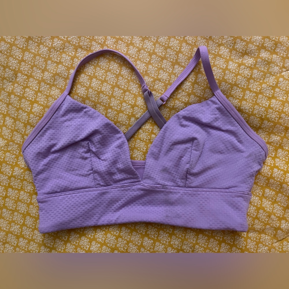Lorna Jane Purple Lavender Sports Bra